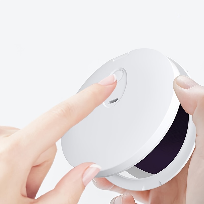 Led Lit Travel Makeup Mirror 1x 2x Magnifying Compact Mirror