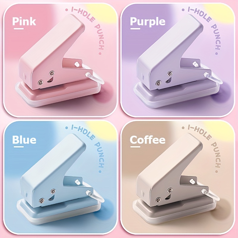  2 Hole Punch Paper Hole Puncher, 10 Sheets Capacity