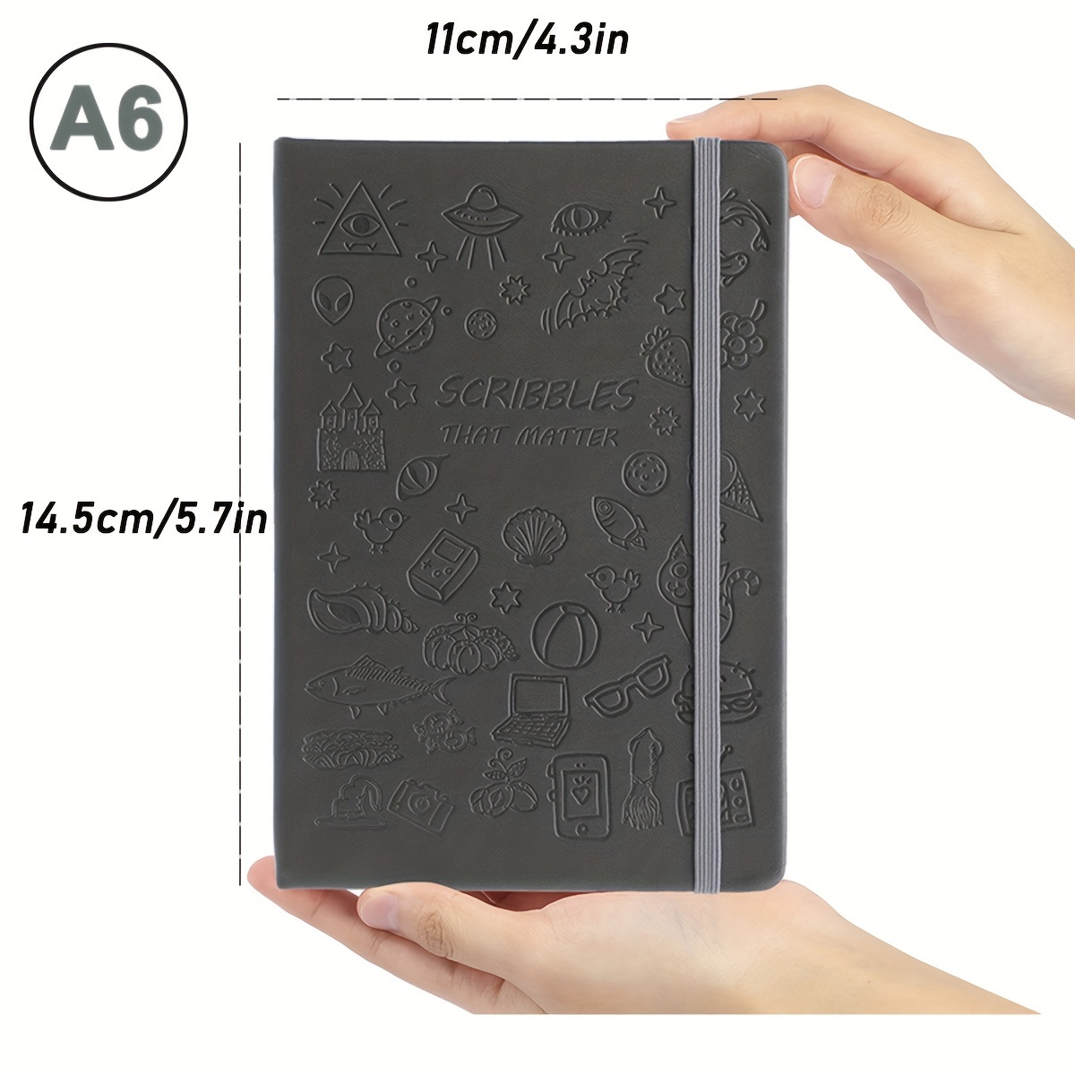 1pc Quaderno A6 A Righe Journal Copertina Rigida Taccuino - Temu Italy