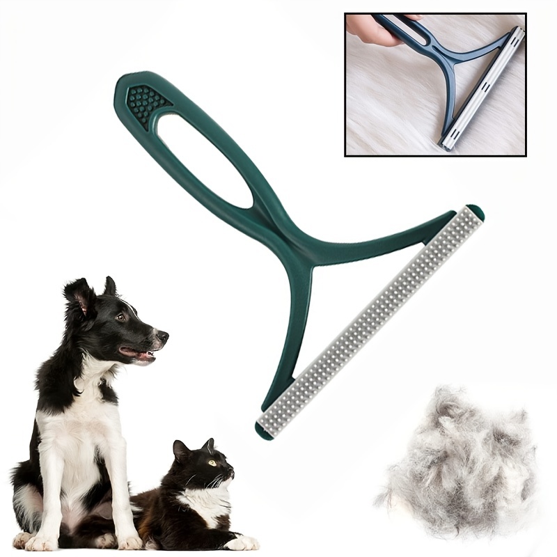  Rodillo removedor de pelo de mascotas, cepillo reutilizable  para eliminar el pelo de gatos y perros, fácil de limpiar por sí mismo,  herramienta de eliminación de pelo de animales de mascotas