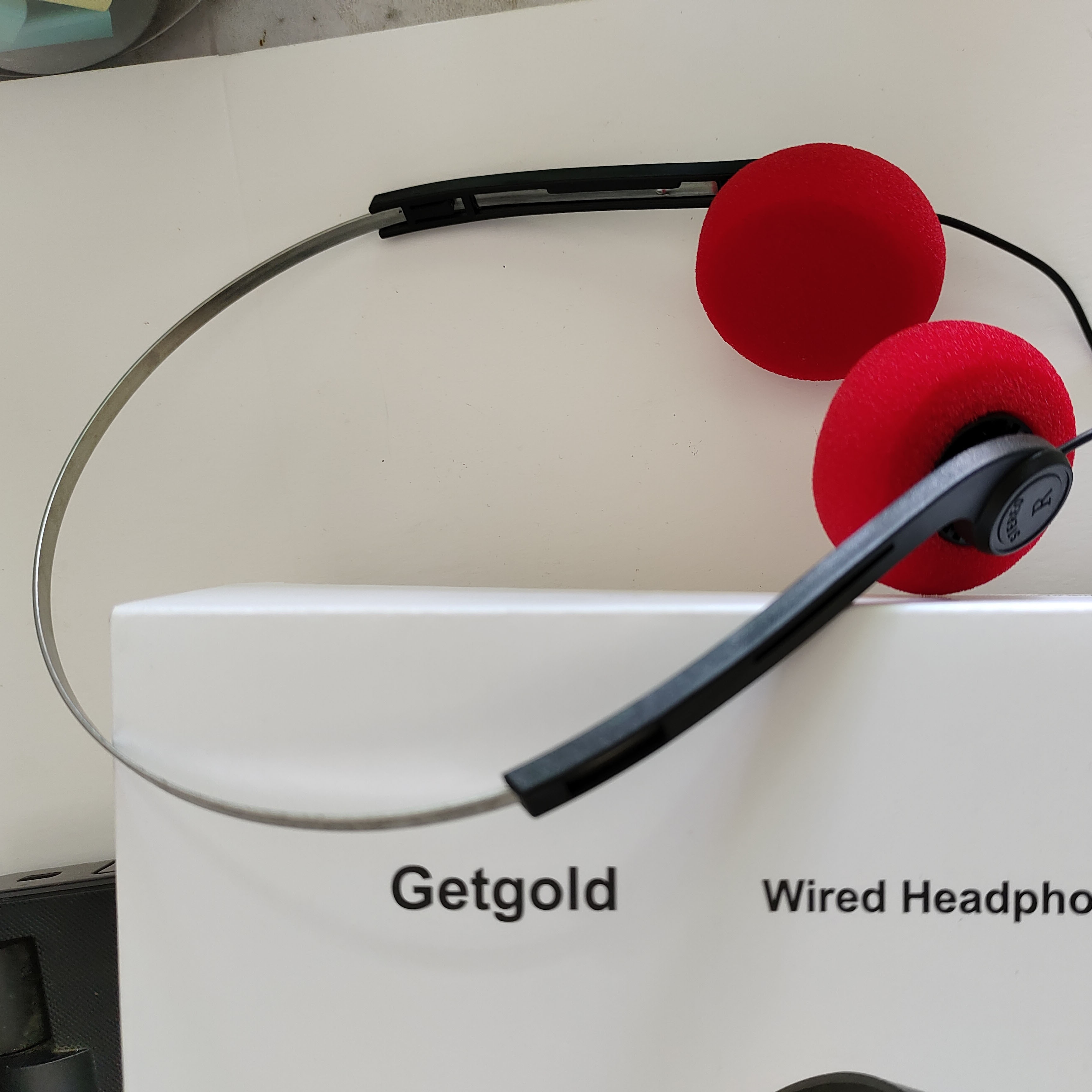 Getgold Wired Headphones Professional grade Headset Plug Temu