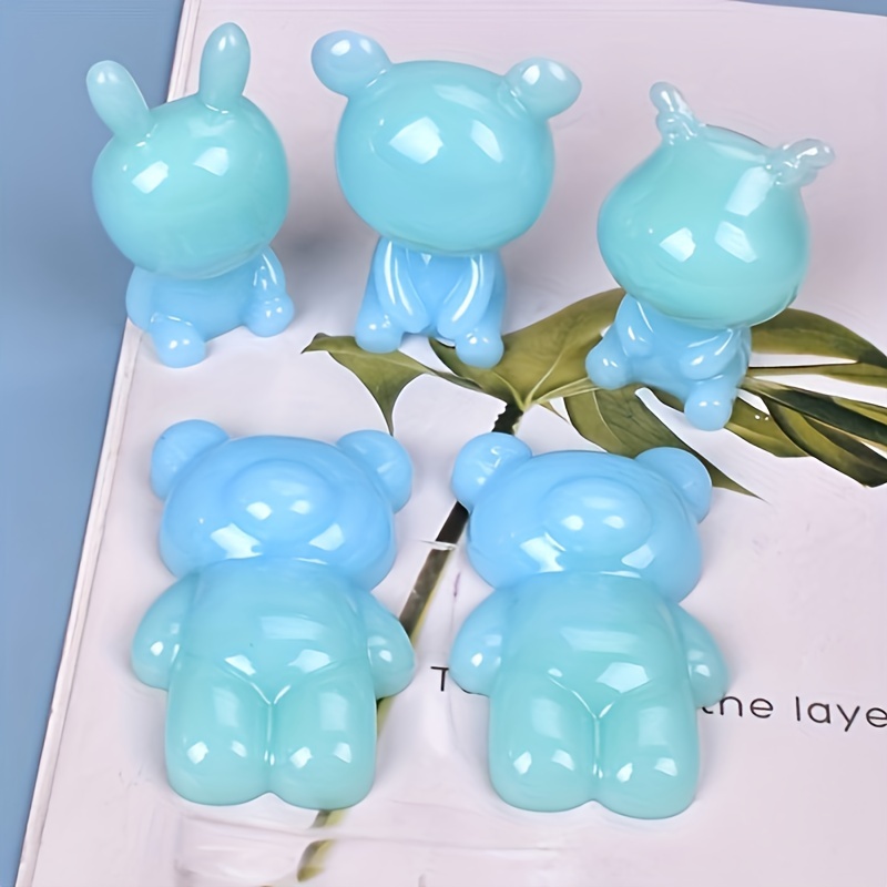 Gummy Bear Shape 3D Silicone Molds Silicone Bear Molds Silicone Chocolate Candy  Molds Cake Jelly Baking Mould 