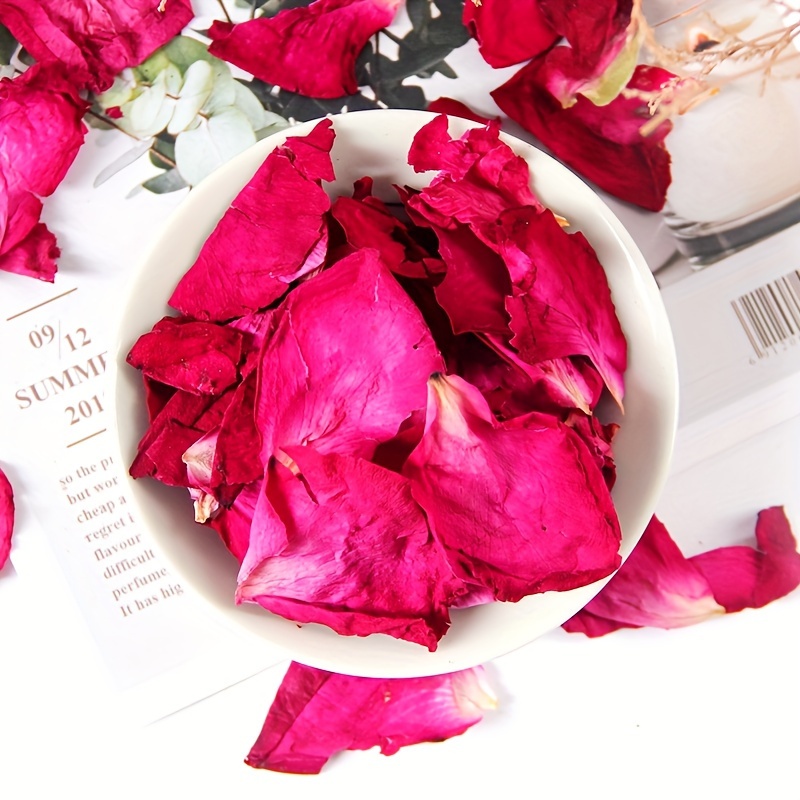 Natural Dried Rose Petals Bath Warm Spring Milk Beauty - Temu