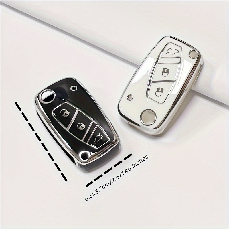 Alcantara-Coque de protection pour clé de voiture, accessoire auto, BYD,  Han, Ev, Tang, Dm, Qin
