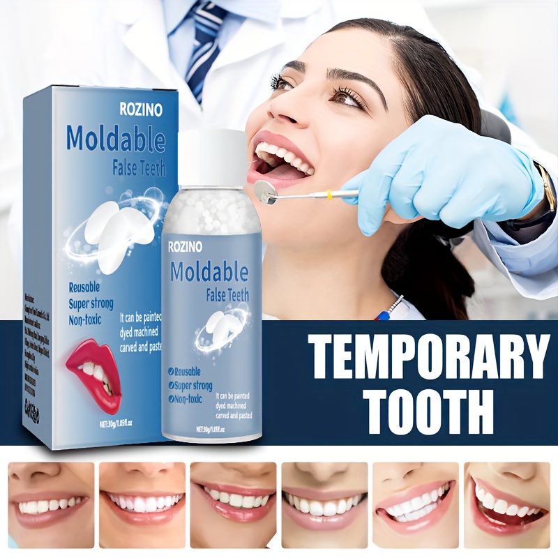 Cheap Moldable False Teeth, Temporary Tooth Repair Kit For Filling The  Missing Broken Tooth And Gaps, M