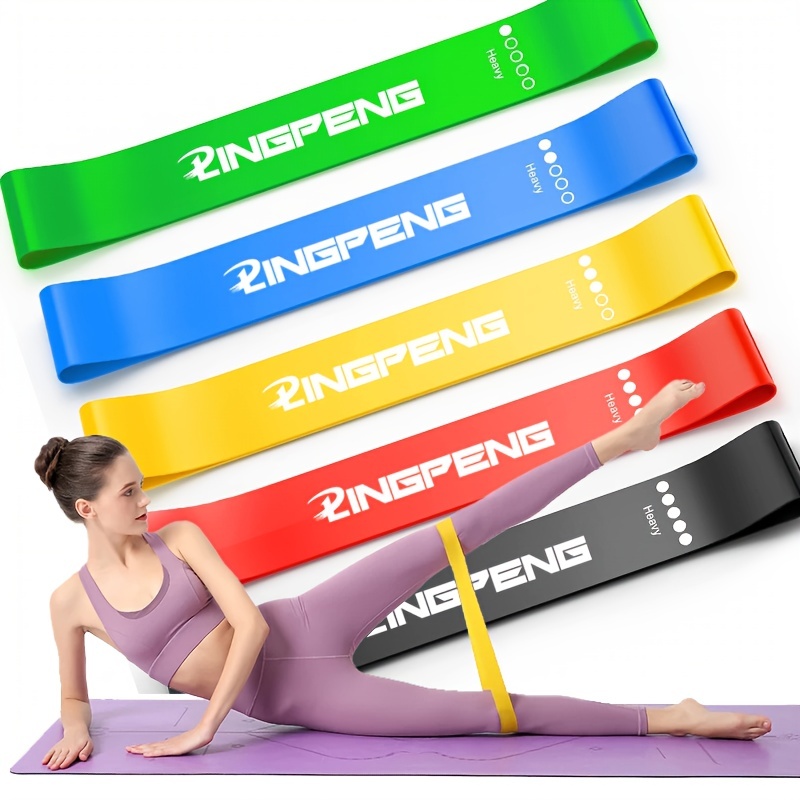 Yoga Resistance Tension Ring Elastic Stretching Band Body - Temu