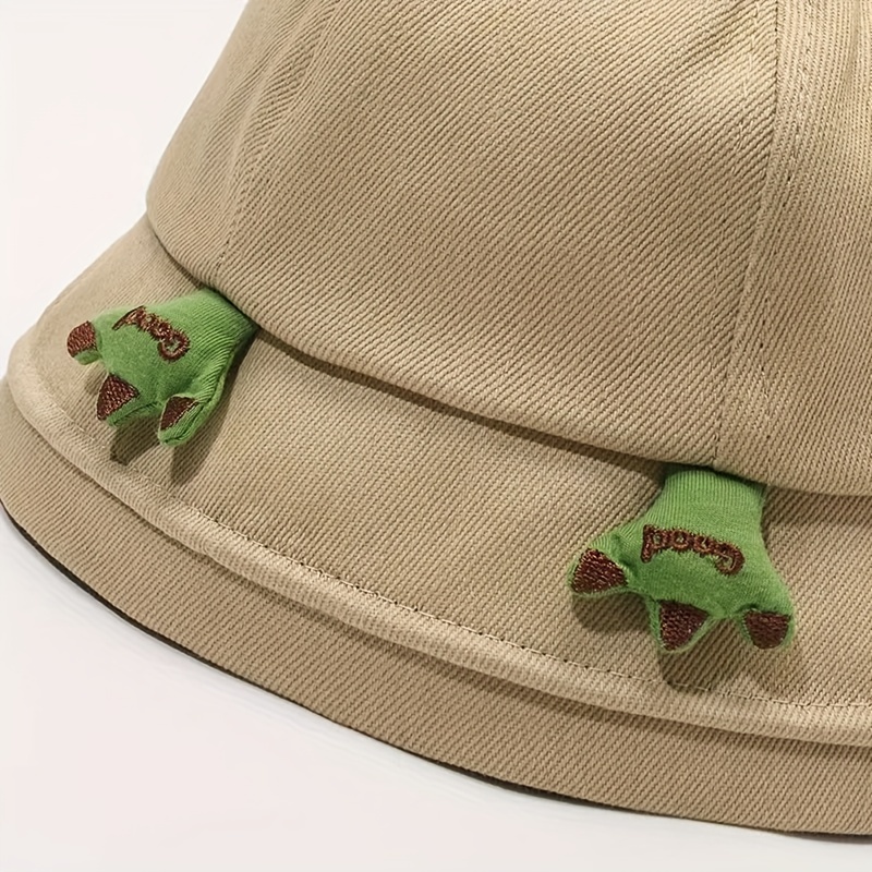 Cute Cartoon Frog Hat Uv Protection Versatile Bucket Hat Fashion Kawaii  Sunscreen Fisherman Hat For Women Girls, Shop Now For Limited-time Deals