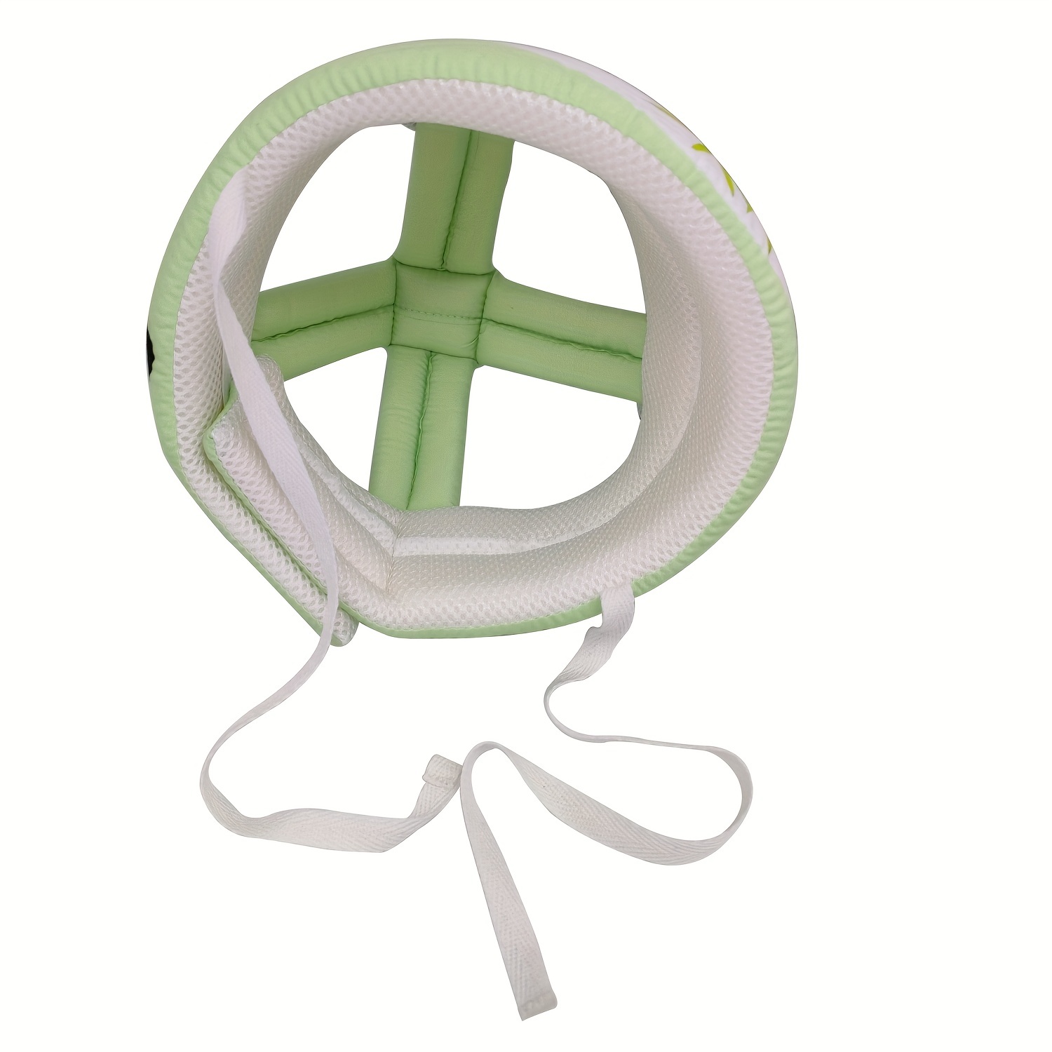  Casco de seguridad para bebé infantil transpirable y ajustable,  cojín para la cabeza, para correr, caminar y gatear (verde), BB-1003 verde  : Bebés