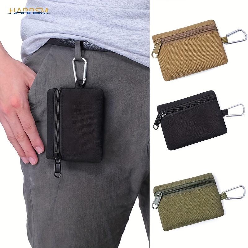 Tactical Small Round Coin Holder Pouch as Wallet, Change Purse,EDC Molle  Pouch