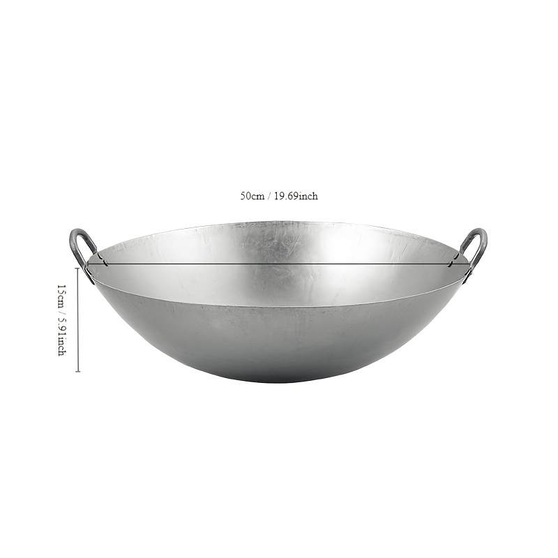 Iron Pot Household Uncoated Non Stick Pot For Kitchen Chef - Temu