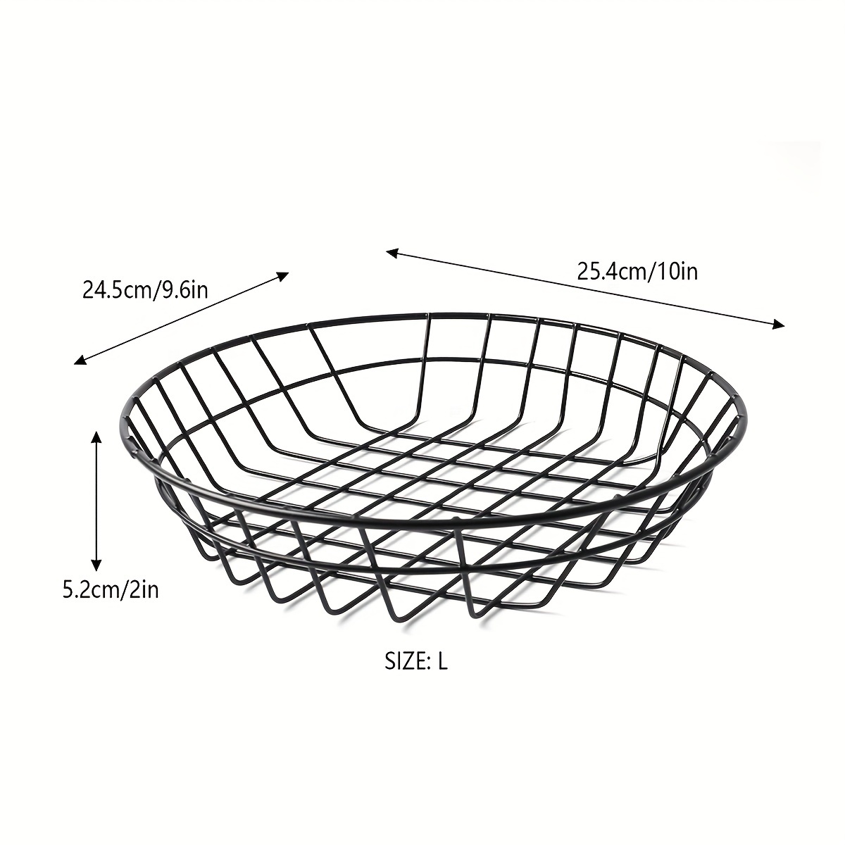 Creative French Fries Basket Bread Snack Basket Bar Western - Temu