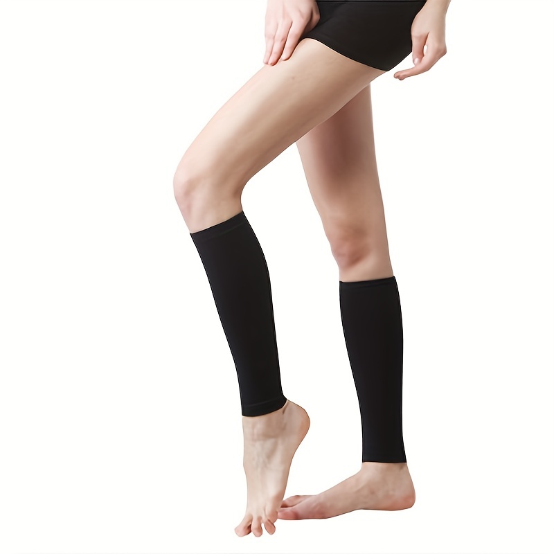 1Pair Long Stocking Elastic Leg Support Leg Shin Socks Varicose Vein  Fatigue Relief Leg Warmer Compression Calf Sleeve Sock
