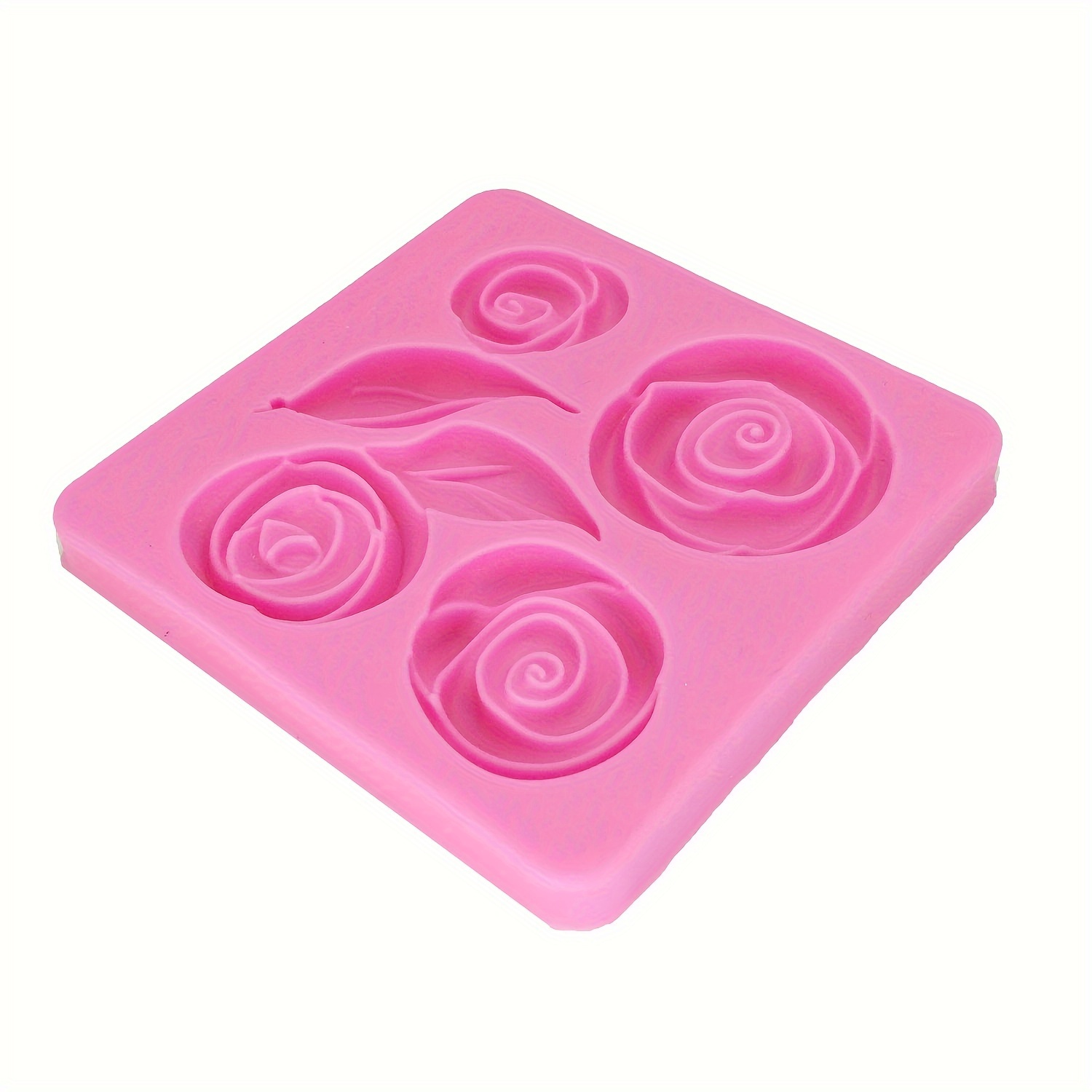 1pc Silicone Rose Flower Mold