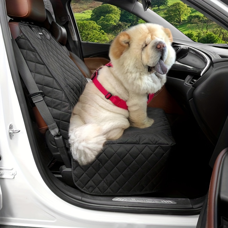 防水フロントシートカバー 犬を総合的に保護 サイドフラップ付きカー