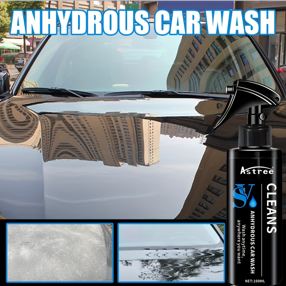 100ml Car Wash Shampoo Ceramic Coating Car Polish Cleaner Quick Remove Dirt  Grime And Grease Car Detailing Cleaning Tools