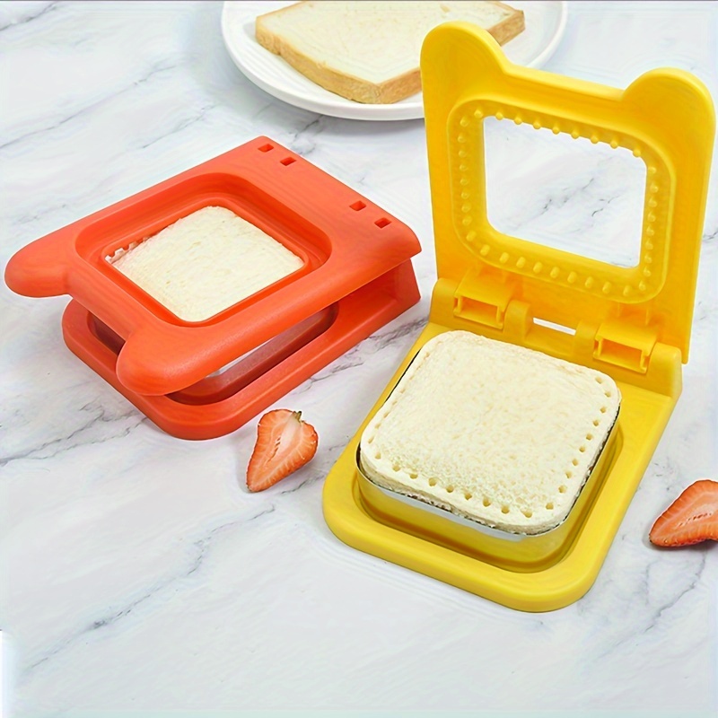Sandwich Cutter And Sealer Pastry Cutter For Lunch Box - Temu