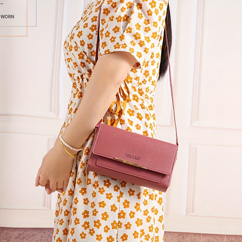 Trendy Letter Pattern Square Crossbody Bag, Cute Pulsh Pendant Flap  Shoulder Bag, Perfect Sling Bag For Daily Use - Temu