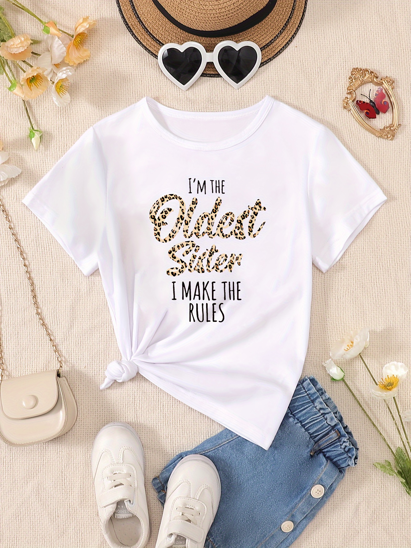 Clothing Sets 2023 Teenager Summer Girls Clothes Midriff Street Suit Crop  Top Cartoon Print T Shirt Ripped Ankletied Pant 7 9 12 14 15 Year X0803  From 7,46 €