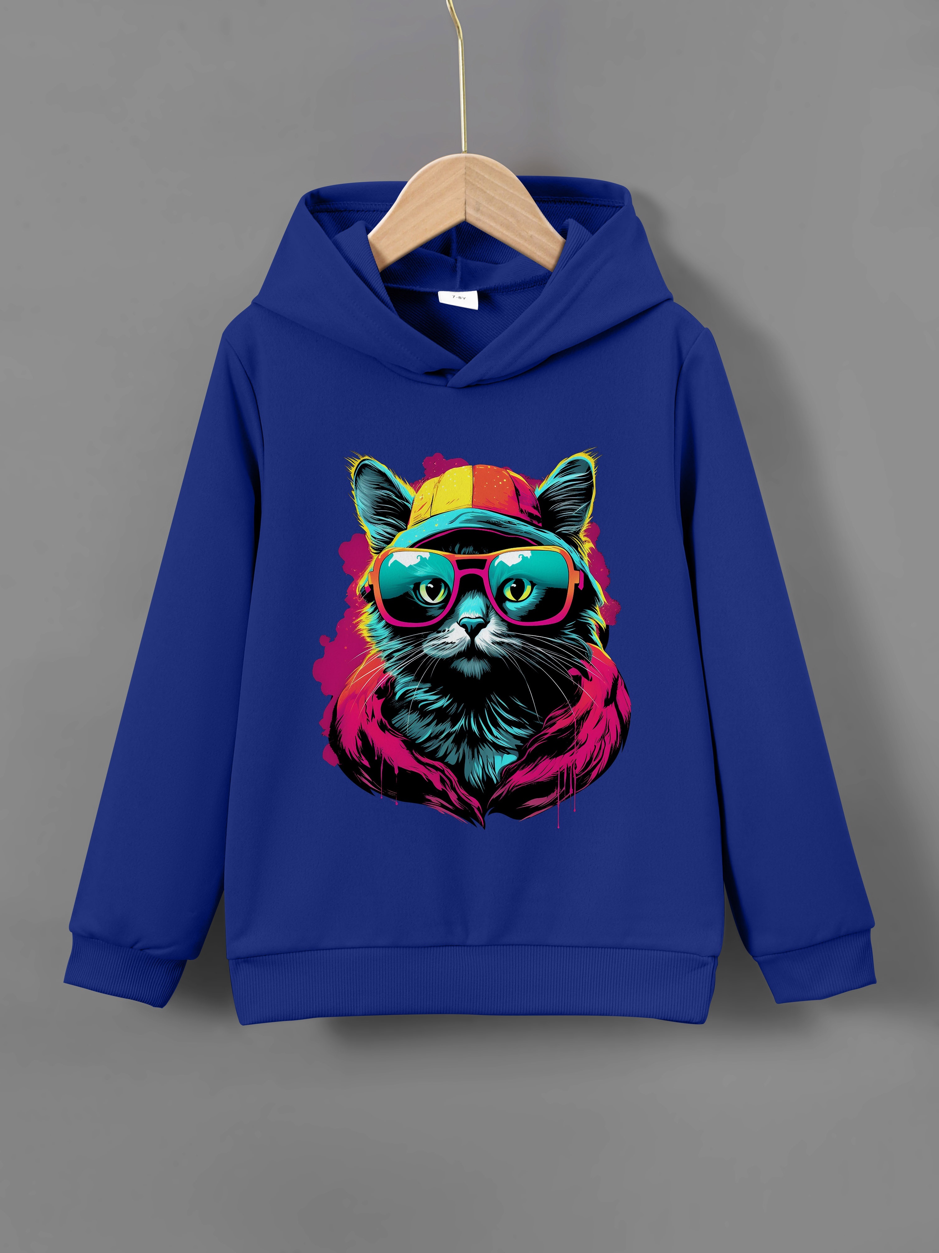 Cool discount cat sweatshirt