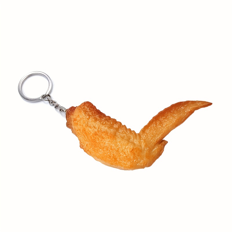 Simulated Fried Egg Key Chain 3d Fried Egg Key Chain Bag Pendant