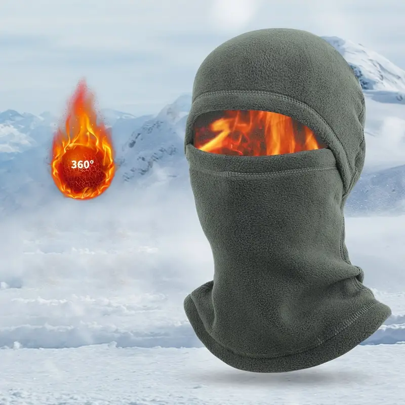 1pc Balaclava Ski Mask Polar Fleece Warm Full Face Mask For Cold Weather  Outdoor Sports Skiing Snowboarding Motorcycling Ice Fishing, Check Out  Today's Deals Now