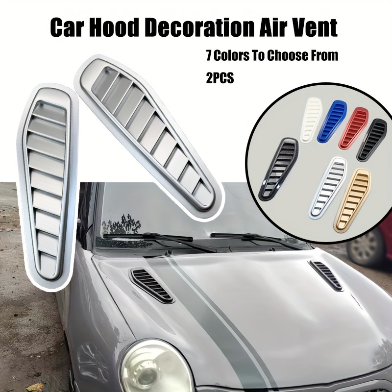 Universal Car Air Flow Intake Hood Scoop Vent Bonnet Cover - Temu