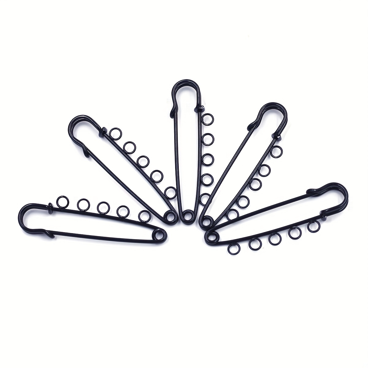 Silver Safety pins Coiless Safety Pins Larger Safety Pins Kilt Pins Broochs  letter Bar Pins Apparel