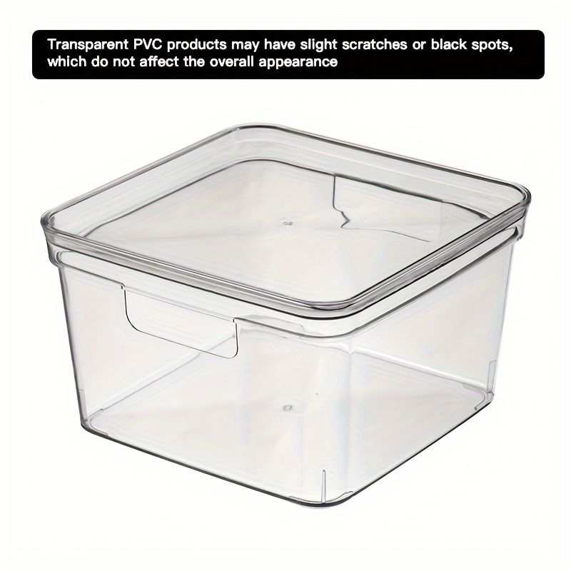 Buy Clear Plastic Storage Bin Tote Organizing Container with