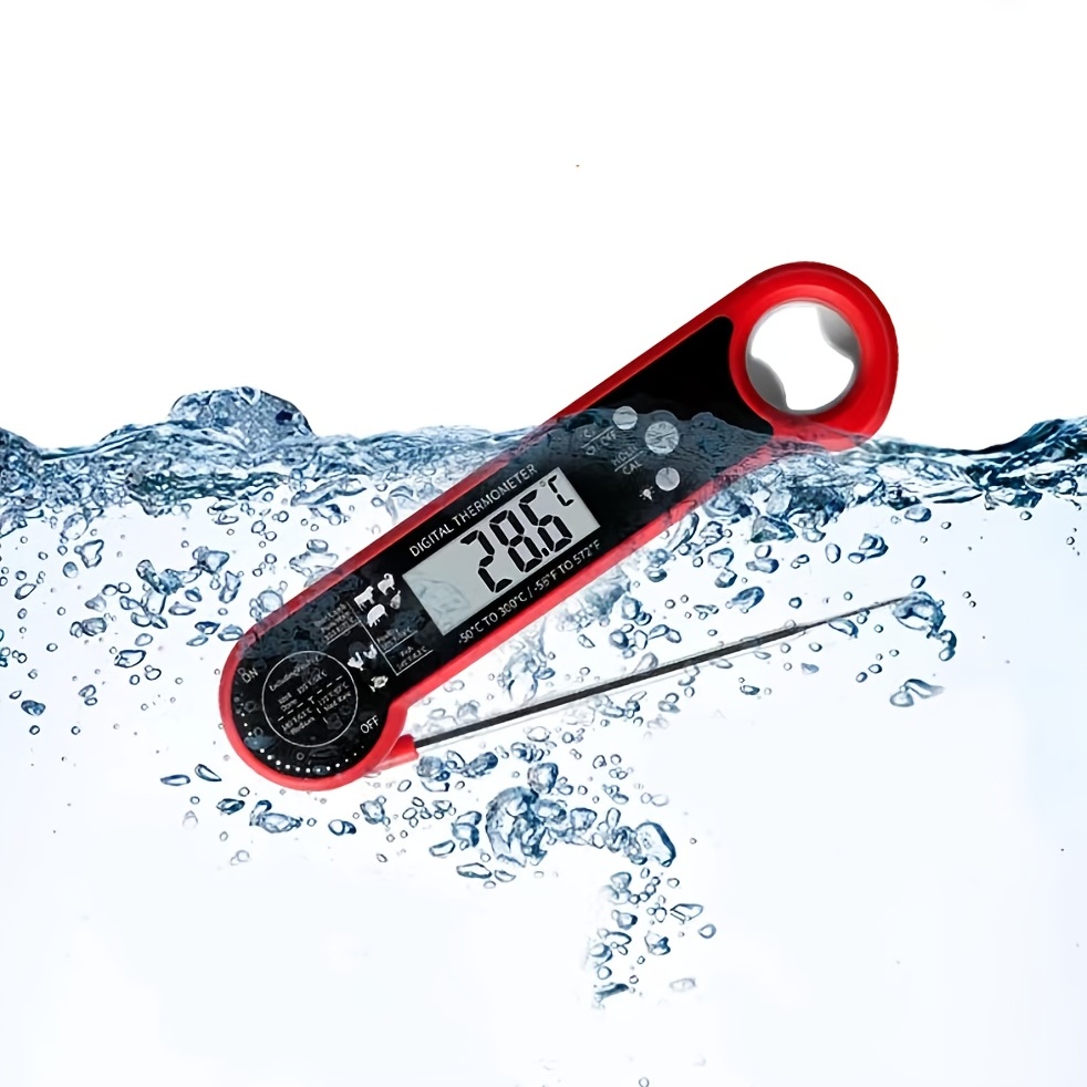 Tp-101 Digital Meat Thermometer For Cooking Food Kitchen Bbq Probe Water  Milk Oil Liquid Oven Temperature Measurement For Large Restaurant Kitchen,  Digital Temperature Sensor Meter (battery Included) - Temu