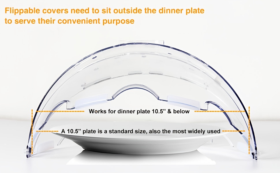 1pc microwave plate cover transparent microwave   cover stay inside splatter guard cover reusable airtight food cover kitchen heat resistant lid kitchen supplies details 2