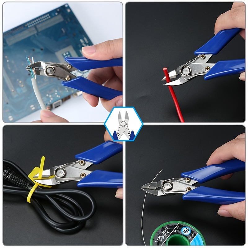 Water Mouth Pliers Shear Pliers Oblique Pliers Model Up To The Small Pliers  Oblique Mouth Industrial Grade Electronic Thin Blade Wire Cutting  Electrician