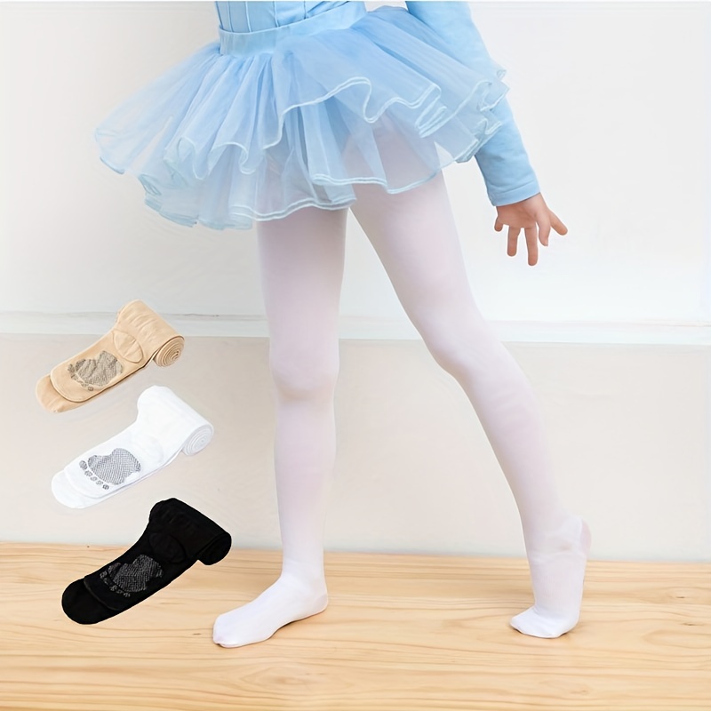 Children Ballet Pantyhose Girls Dance Stockings Elastic Kids Tights Hosiery  White Tights Soft Infant Clothing For Baby Girl