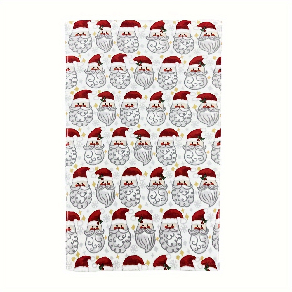 Christmas Kitchen Towels, High Water Absorption Cotton Christmas Towel,  Soft & Thick Bathroom Hand Towels, Large Christmas Kitchen Living Room  Decorative Towels, Christmas Decor - Temu