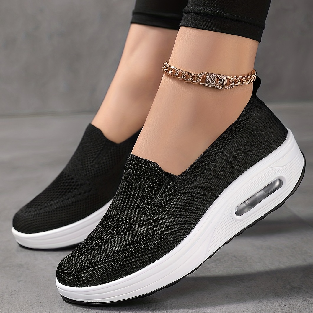 Anti Slip Air Cushion Bottom Running Shoes Soft Soled Casual - Temu