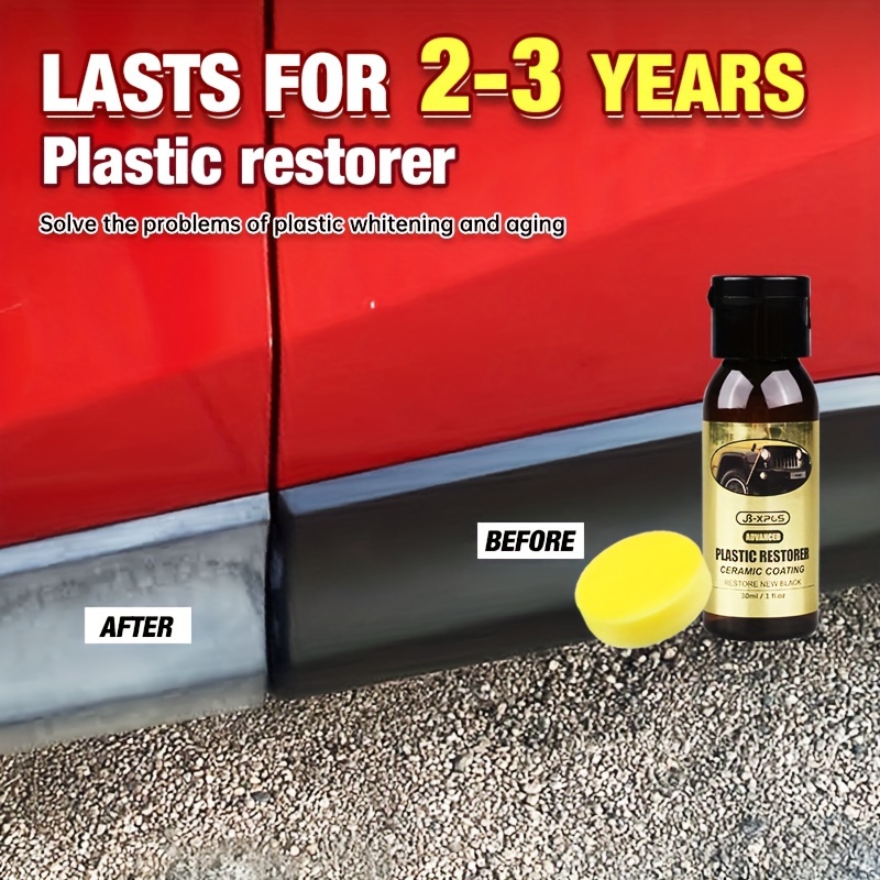 Plastic Restorer For Cars Ceramic Plastic Coating - Temu