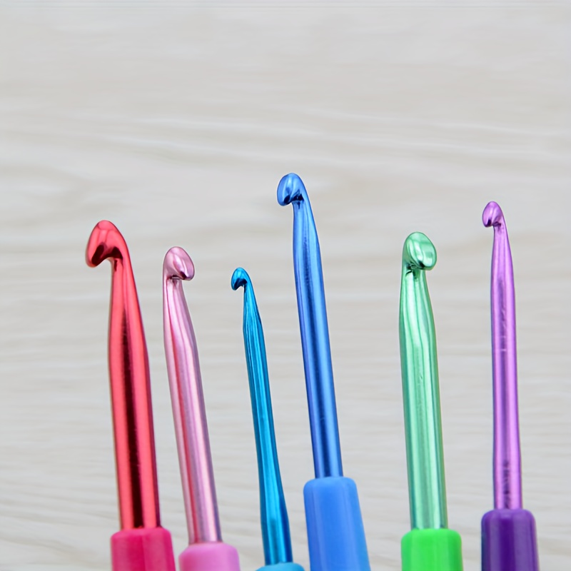 Colorful Plastic Handle Crochet 2.5mm Crochet Hooks - Temu