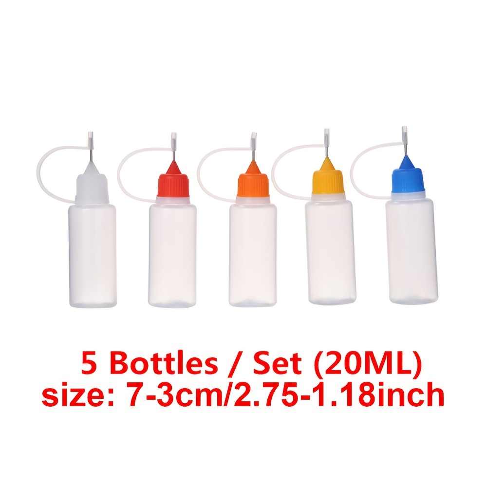 Precision Needle Tip Glue Bottle Applicator Empty Applicator - Temu