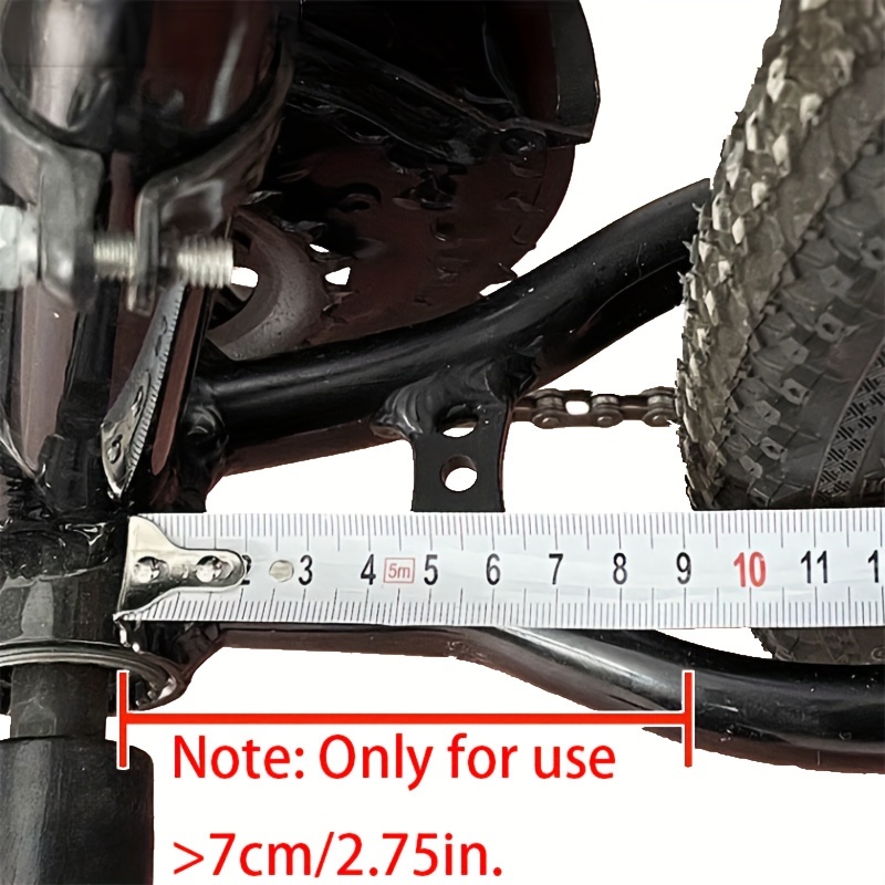 1pc Mountain Bike Steel Bracket, Bicycle Adjustable Side Leg