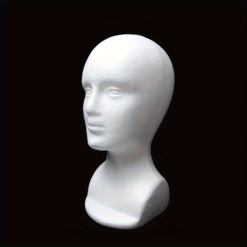 Female Styrofoam Mannequin Head 
