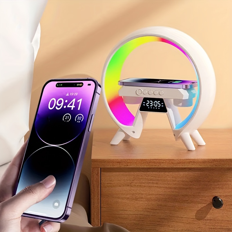 Nightlight Bluetooth-Lautsprecher tragbar kabellos aufladbar, RGB
