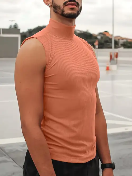 Men's Summer Tight V neck Sports T shirt: High Elasticity - Temu