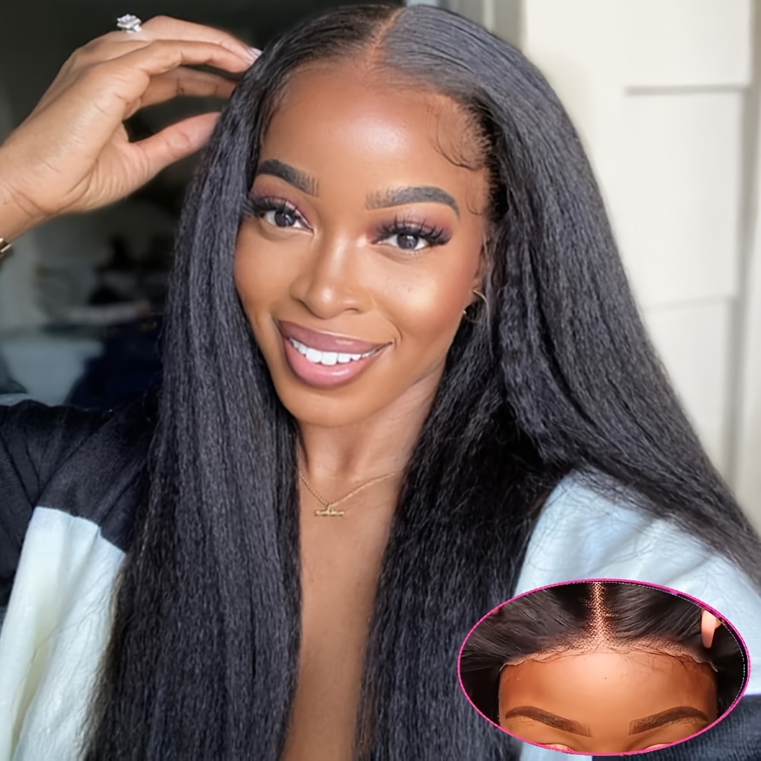 Deep Wave Lace Front Wigs Human Hair 4x4 Lace Front Wigs - Temu Canada