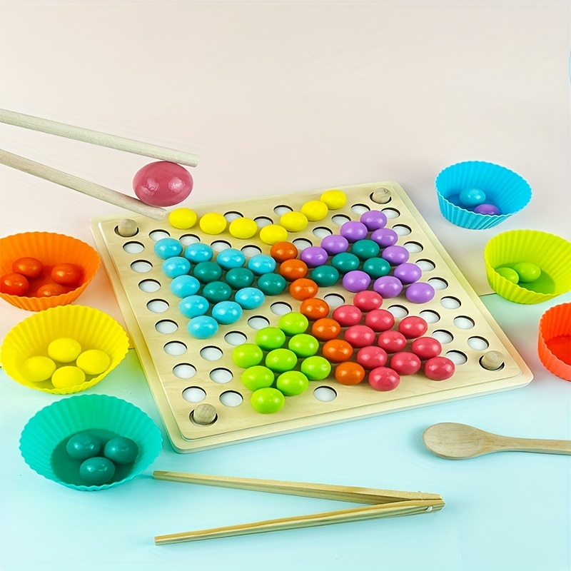 Children's Montessori Sensory Enlightenment And Puzzle Set: - Temu
