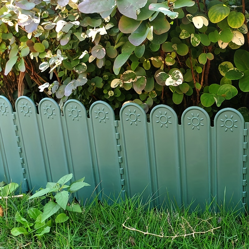 Clôtures décoratives de jardin clôtures de décoration en plastique