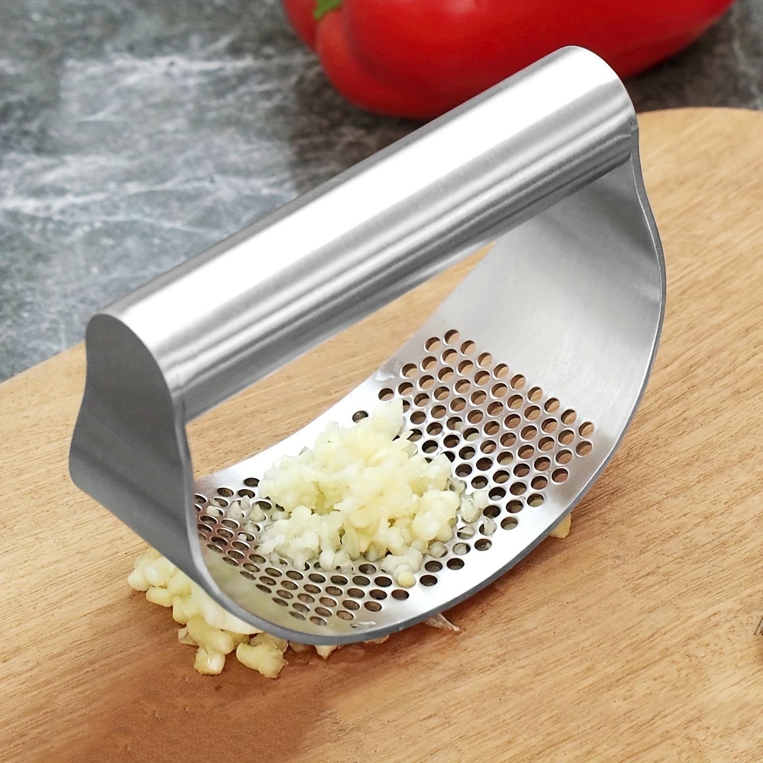triturador de ajo baby food mincer Garlic Press Crusher and Mincer