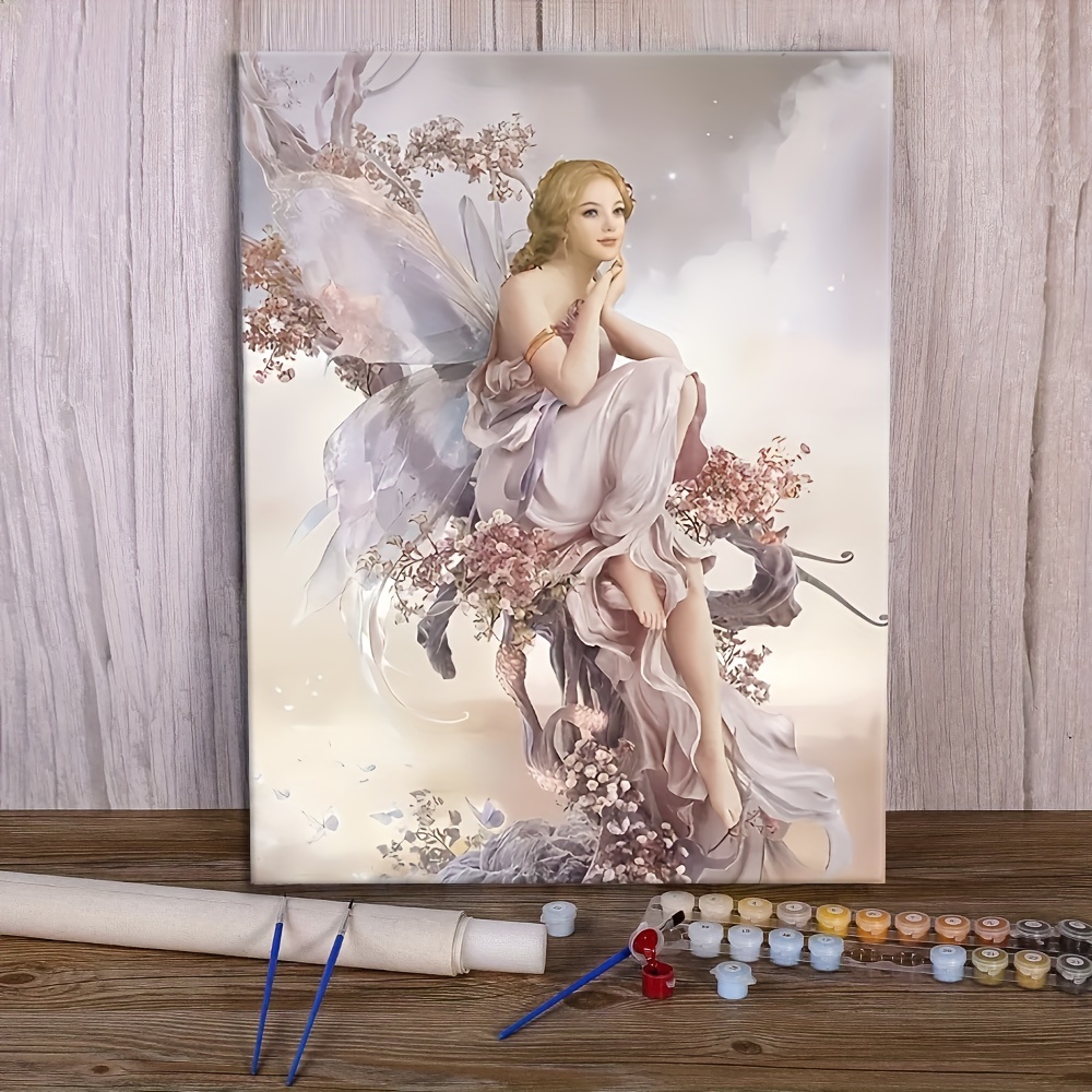 ANGEL Paint by Numbers Kit Decor DIY Paint by Number Numbers Kit