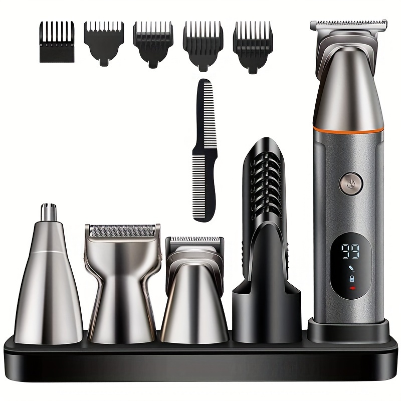 Hair Clippers Cordless 1 Versatile Hair Trimmer Detachable Temu