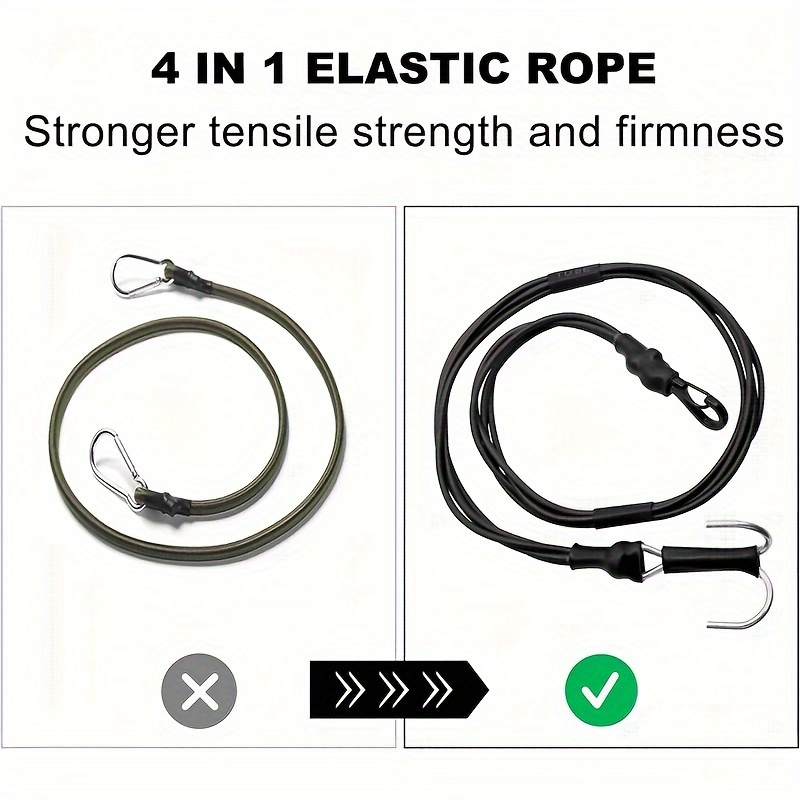 1 8 1 10 Rc Crawler Elastic Kinetic Winch Strap Elastic Strap Rope With  Hooks Escape Rope Rescue Trailer Hook For Rc Crawler Accessories, Free  Shipping On Items Shipped From Temu