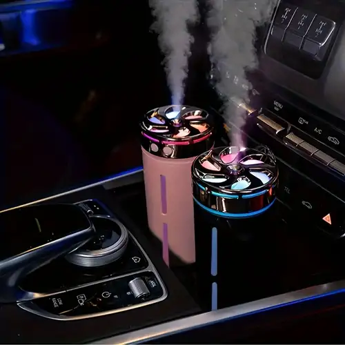 Kaufe Auto Luftbefeuchter Lufterfrischer Ultraschall Aroma Diffusor  Fahrzeug Reiniger Auto Stecker Mini Ätherisches Öl Diffusor Nebel