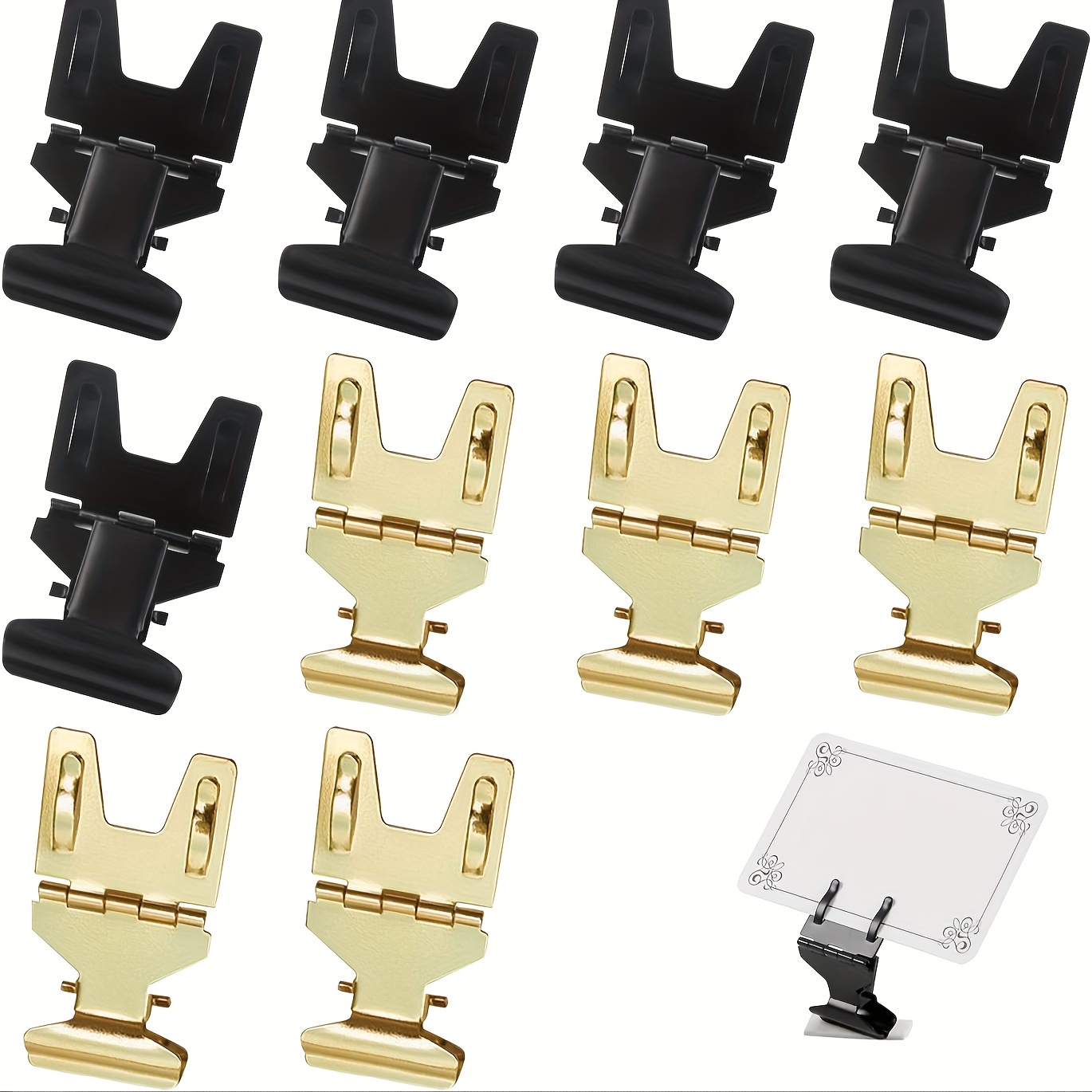 Metal Clip Sign Holders